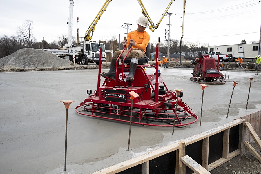 concrete flatwork by Samson Concrete Construction