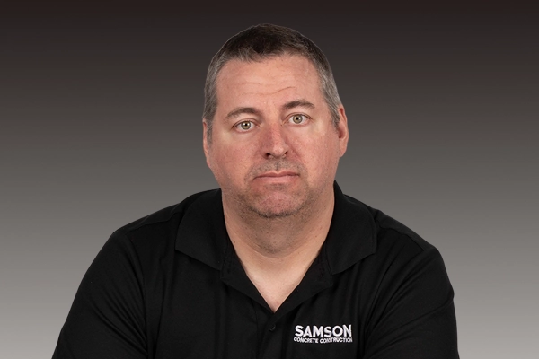 Pete Colatarci of Samson Concrete Construction