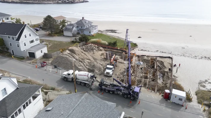 concrete foundations and structural walls gloucester ma by samson concrete construction