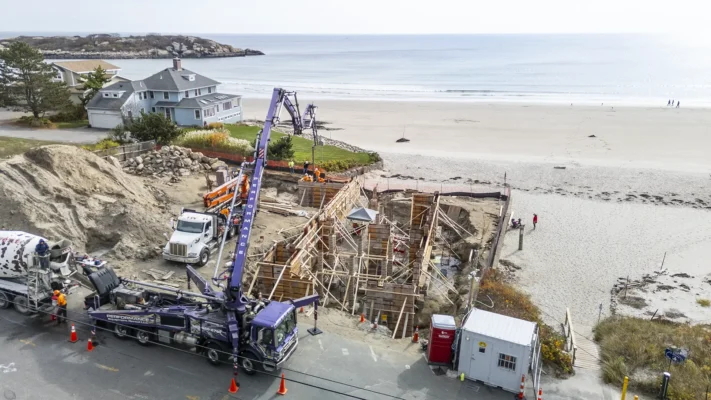 concrete foundations and structural walls gloucester ma by samson concrete construction