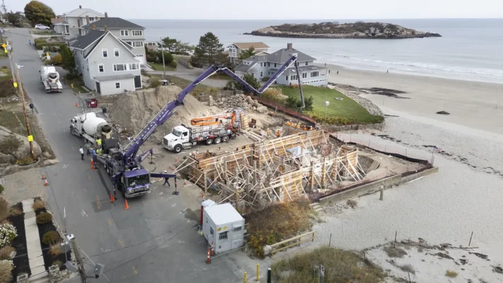concrete foundations and structural walls gloucester ma by samson concrete construction