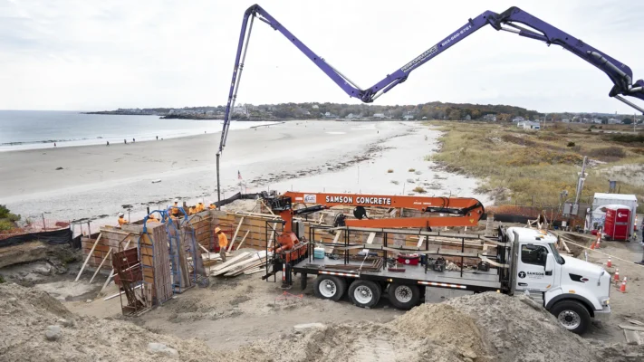 concrete foundations and structural walls gloucester ma by samson concrete construction