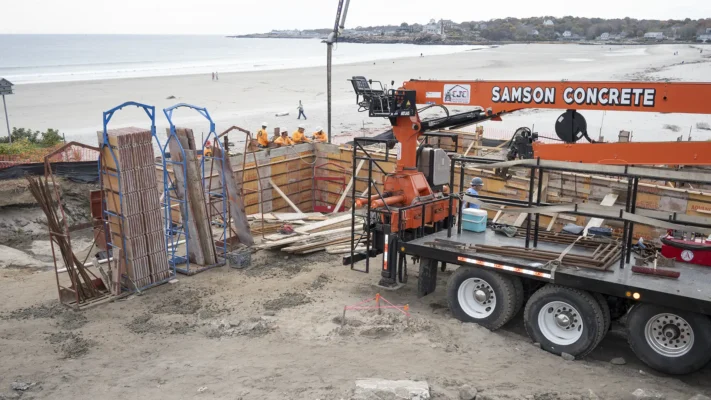 concrete foundations and structural walls gloucester ma by samson concrete construction