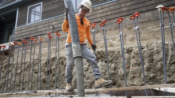 concrete foundation exeter nh by samson concrete construction
