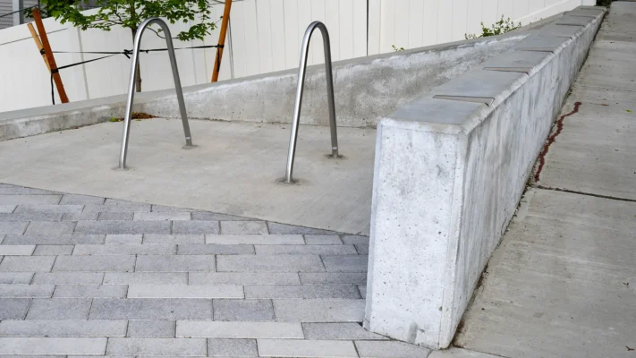 Concrete Retaining Wall, Chelsea MA Samson Concrete Construction