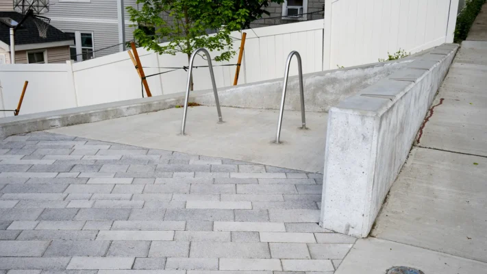 Concrete Retaining Wall, Chelsea MA Samson Concrete Construction